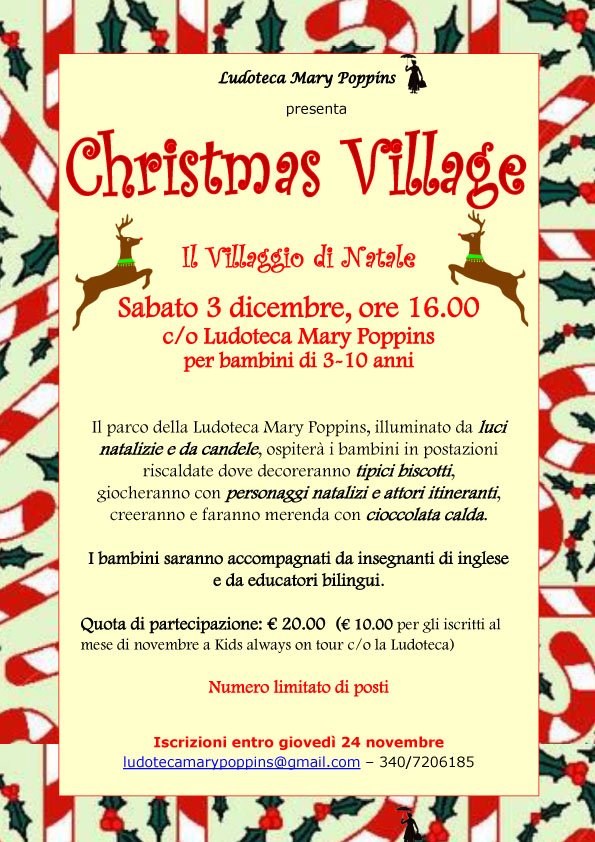 Christmas Village, il Villaggio di Natale