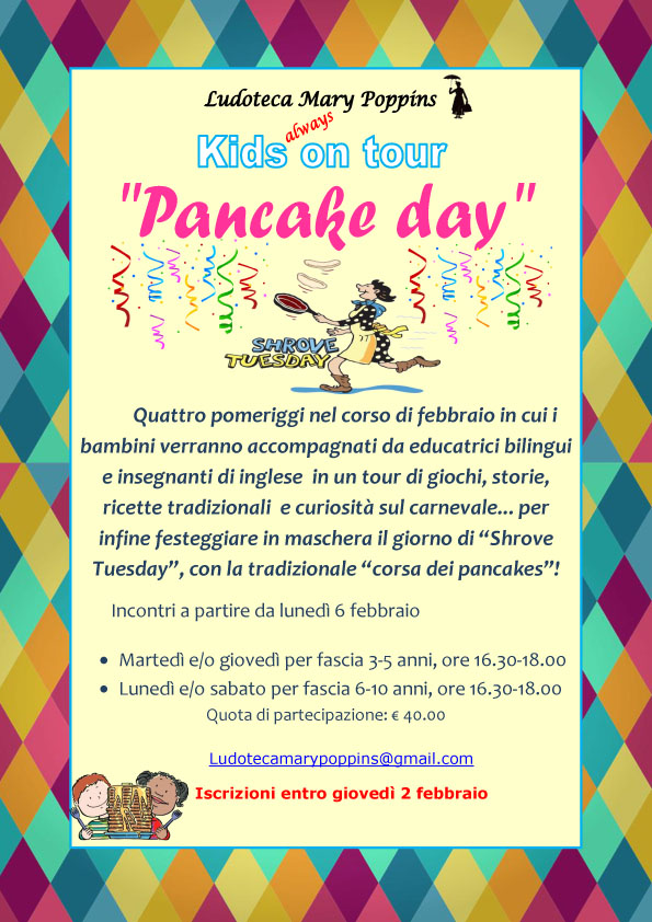 It’s Carnival time… it’s pancake time!!